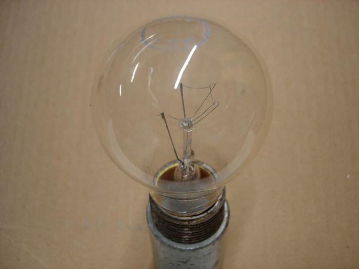 No Name 40W
A no name 40W clear incandescent lamp.

Lamp shape: A19

Voltage: 110V

Filament: C-9

Current: 0.40A

Base: Medium E26 brass
