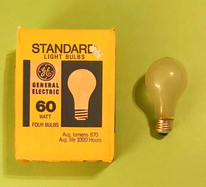 GE Standard
From Loma Linda ReStore
Keywords: Lightbulb lamps incandescent bulbs