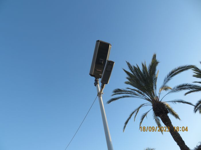 Solar LED lanterns has replaced the cubes at the Kibbutz Ein-Gev
[img]https://i.postimg.cc/59HvQCVN/IMG-7189.jpg[/img][img]https://i.postimg.cc/jqGfHSx6/IMG-7190.jpg[/img]

Either the underground cable for the cube has been destroyed, or they wanted to be "greener".
