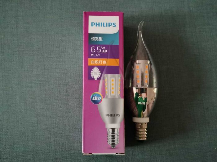 Keywords: Philips LED 6.5W E14 2700K candle BT35