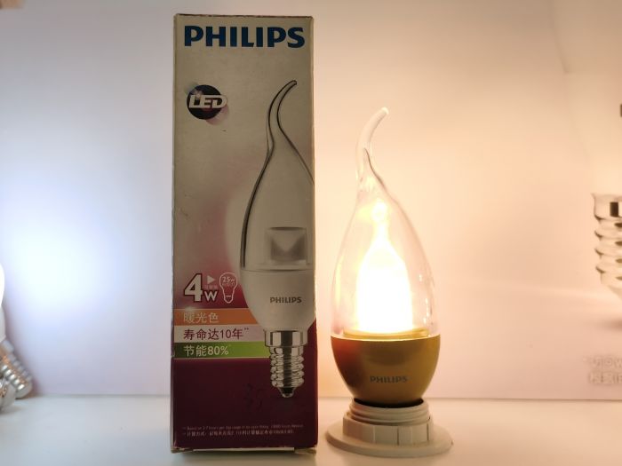 Keywords: Philips LED candle