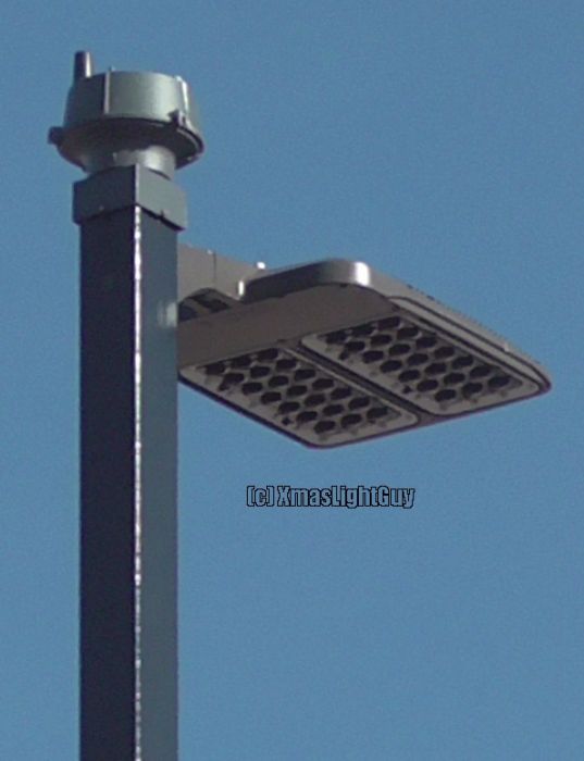 StreetLight #355 - Waffle Iron?
Another parkinglot converted to LED...looks like someone stuck a waffle iron on a pole here. .lol.



Location:
Shopping Center near Wadsworth & 1st, Lakewood, CO


