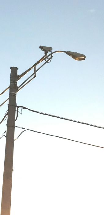 Cooper OVW 250w HPS streetlight
At an intersection.

Also in Wyldwood, TX.
Keywords: American_Streetlights