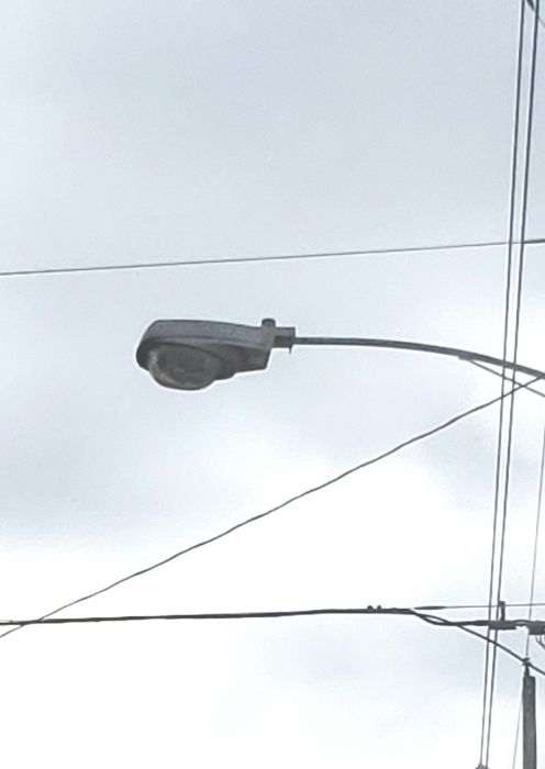 Crouse Hinds/Westinghouse 4th. Gen. OV-25 
At an intersection.
Keywords: American_Streetlights
