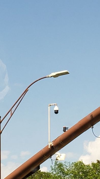 Trastar Duralight JXM-ST Series LED Street Light
Pic taken on May 15, 2019

Not a bad looking fixture, although they fail. At an intersection.
Keywords: American_Streetlights