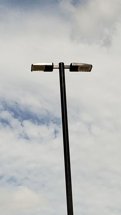 Beacon Viper Series LED area lights
Picture taken on June 21, 2019.

At a small shopping center.
Keywords: Misc_Fixtures