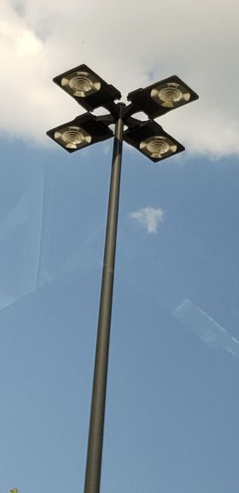GE Evolve EASC LED luminaries
Picture taken on Sep 06, 2019

At a HEB parking lot.
Keywords: Misc_Fixtures