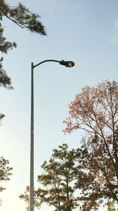 AEL 115 FCO 100w HPS streetlight
Picture taken on November, 16 2019

It's now dayburning and the bulb in the fixture is cycling (EOL).
Keywords: Lit_Lighting