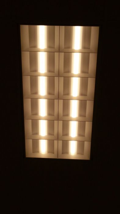 Well, my local Target store has gone to LED.
It seems that they're using Lithonia LED 2x4 troffers.
Keywords: Lit_Lighting