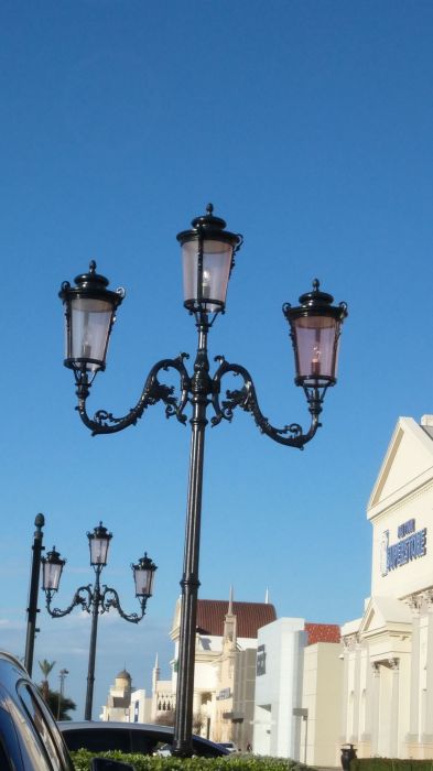Antique light posts
At a shopping center.
Keywords: Misc_Fixtures