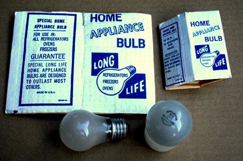 Appliance Bulbs
I got these at a thrift store with the Westy series bulb.
Keywords: Lamps
