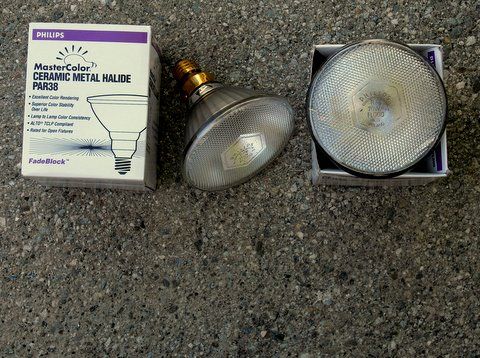 70w MH PAR Floods
These are replacements for a flagpole light that is flush with the ground. They cost $92 each that's pretty high.
Keywords: Lamps