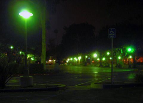 Pomona Mercs
This is a parking lot of a medical school W/O Garey ave one street S/O Holt. I think they are 175w.
Keywords: American_Streetlights