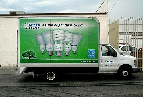 Bulb Mobile
Feit delivery truck stuffed with China-bulbs. CFL, LED, HID, and incandescent
Keywords: Miscellaneous