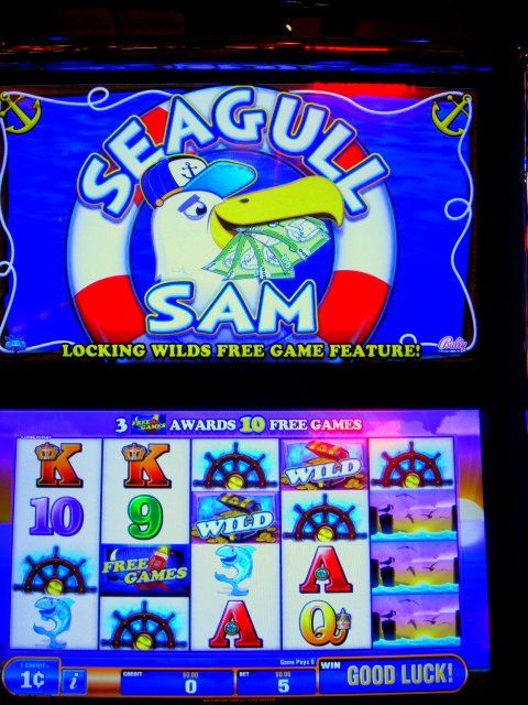 Video Slot Machine #1
Played this and the gull beat me.
Keywords: Misc_Fixtures