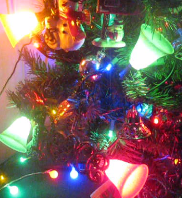vintage g.e mica sugar coated christmas bell lights
on my tree
Keywords: Lamps