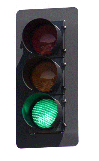 Google Image Animation
Took a picture of three signals from google Images and created this animation. The signal is a Safetran with Dialight LEDs and backplate. 
Keywords: Traffic_Lights