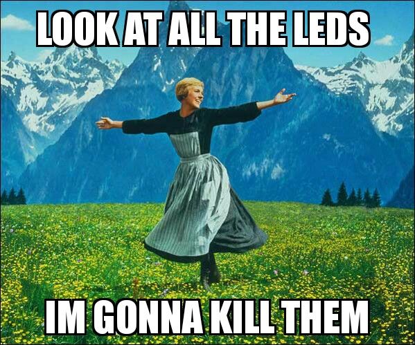 Bad LEDs
Who else feels like this
Keywords: Light_Humor!
