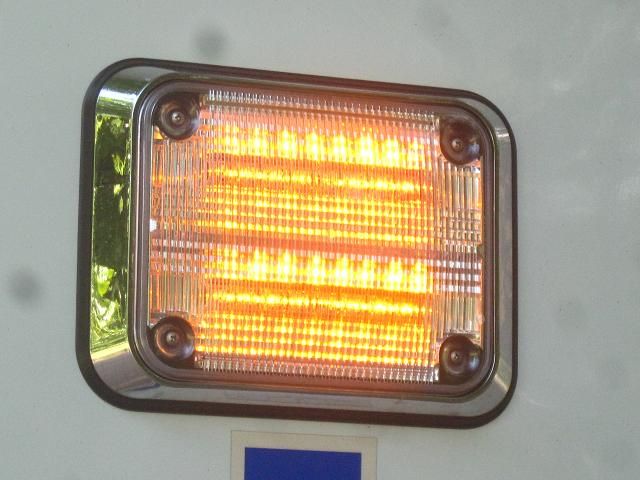 Whelen 900 Series 90AA5SCR (Amber) Gen-3 LEDs
Found on a Winston-Salem ambulance. 16 High power LEDs are inside. Look like there's more but that's the internal reflectors and refractors. Very very bright!
Keywords: Misc_Fixtures