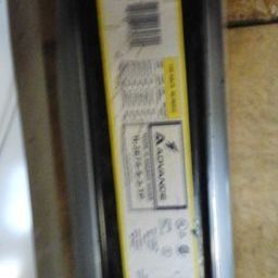 Advance Mark III Slimline Ballast
Came in my latest fixture find (well one of four that is).  Ironically it runs (60w) lamps better than a full power 1.45a Advance which until now was my only slimline ballast...so I had no idea what I was missing. 
Sorry about the poor-quality photo but all I had was a Samsung Galaxy tablet and the lighting wasn't ideal...I think it was from another identical fixture being tested though! 
Keywords: Gear