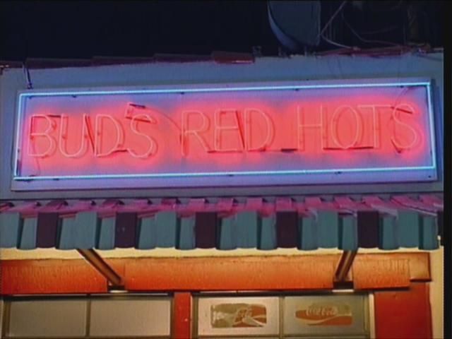 Neon Sign 'Bud's Red Hots' Fixture
Time index: 26:14
Keywords: Lights_Camera_Action