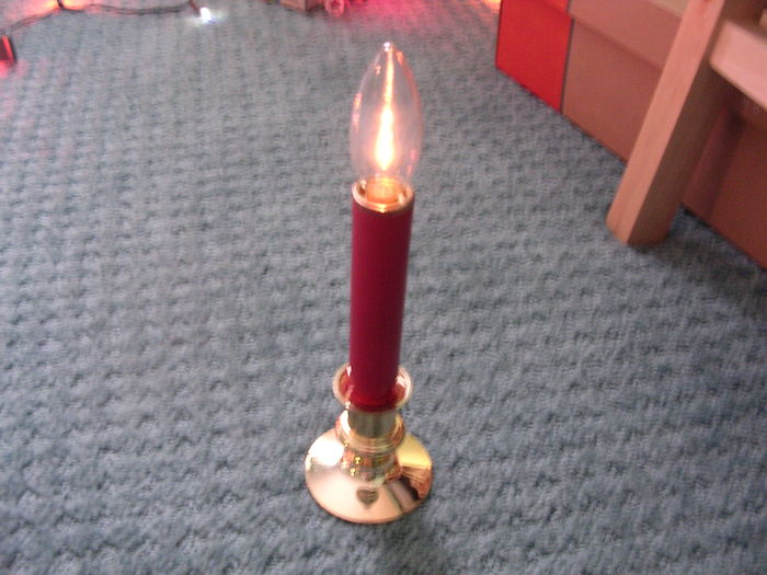 Christmas Candle - Red (battery-operated)
Keywords: Miscellaneous