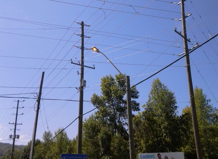 Ontario 2014 Street lights: Dayburing 115 FCO.
In Collingwood, Ontario.
Keywords: American_Streetlights
