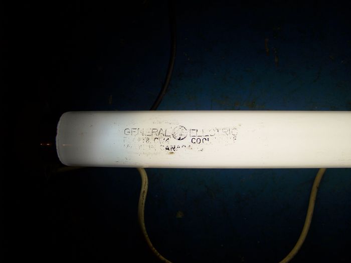 General Electric F24"T8/CW/4
Nice 24" T8 fluorescent from the early-mid 60s.
Keywords: Lamps