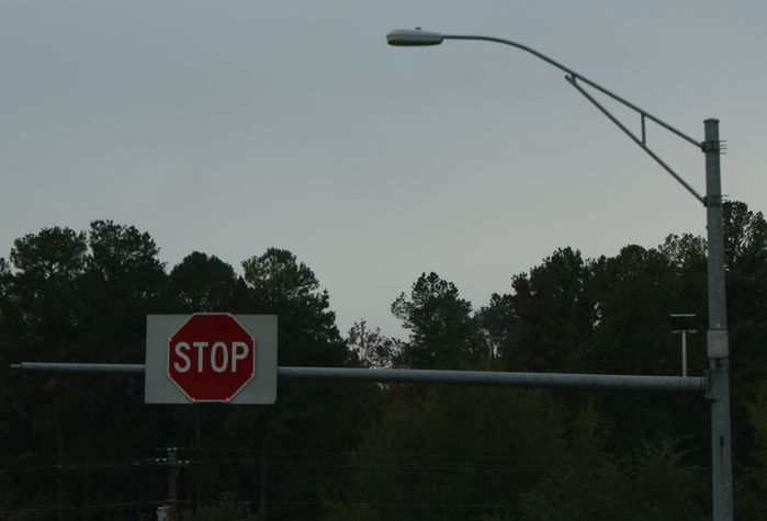 Stop Sign On A Pole?
how cute.
Keywords: Traffic_Lights