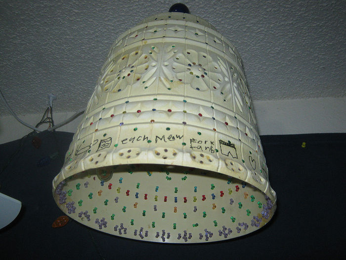 retro look/style swag flowerpot light
you/yall normaly see these made by company back in the day but this one was made by my great uncle back in early 90s and finish it/givin' to me on may 28,1993 and had it since then
Keywords: Indoor_Fixtures