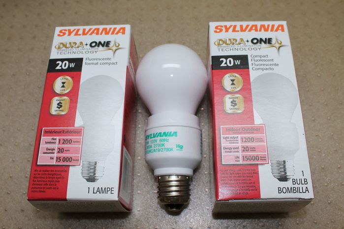 Sylvania Dura-One Induction CFL
Found three of these rare Sylvania Dura-One induction lamps at the dollar store of all places. I was a bit surprised to see these among the no name dollar store CFLs and incandescents though xP 

They're made in Canada too and give off quite nice light, better than regular 2700K CFLs imo. 
Keywords: Lamps