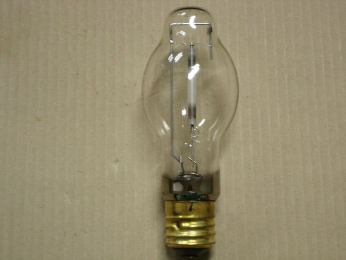 Sylvania 100W Lumalux PLUS/ECO
Here's an Ecologic Lumalux 100W HPS lamp.
Manufacture date:Nov. 2003
Lumens: 8550
Lamp shape: ET 23 1/2
Made in: USA
Lamp life: 30000
Keywords: Lamps