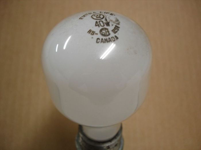 Westinghouse 40W
Here's an older Westinghouse Canada 40W T19 shaped lamp.
Keywords: Lamps