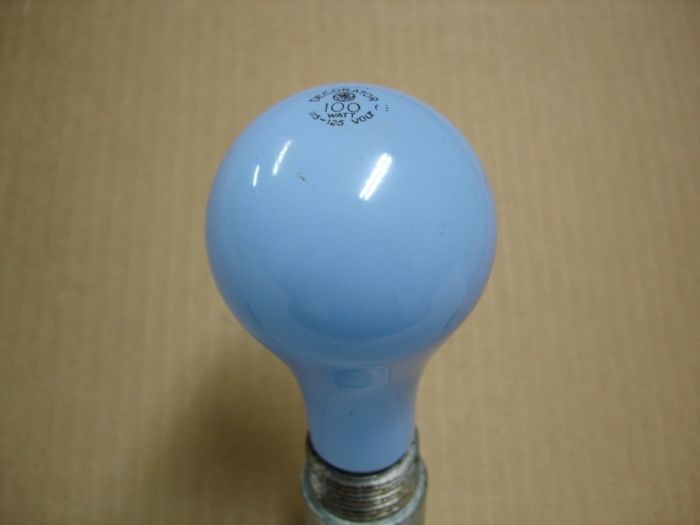 GE Decorator
A GE 100W ceramic coloured Decorator lamp.
Voltage: 115-125V
Filament: CC-8
Lamp shape: A21
Made in: Canada
Base: Medium E26
Keywords: Lamps