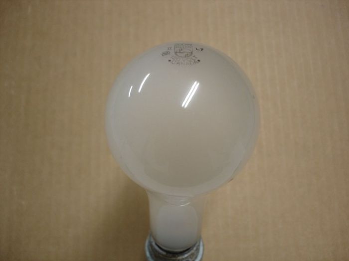 Philips 200W Incandescent
A Philips Canada frosted 200W incandescent lamp.
Voltage: 120V
Date: Nov. 1987
Filament: CC-8
Lamp shape: A21
Made in: Canada
Base: Medium E26 Aluminum
Keywords: Lamps
