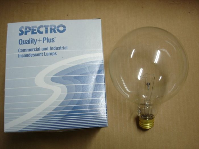 Spectro Globe
Here is a 100W clear Spectro commercial industrial globe lamp.
Keywords: Lamps