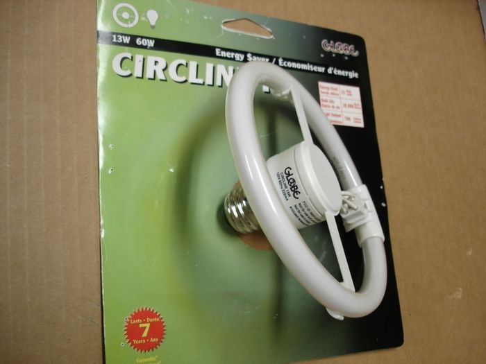 Globe 13W Mini Circline
Here is a Globe 13W warm white mini circline kit.
Keywords: Lamps