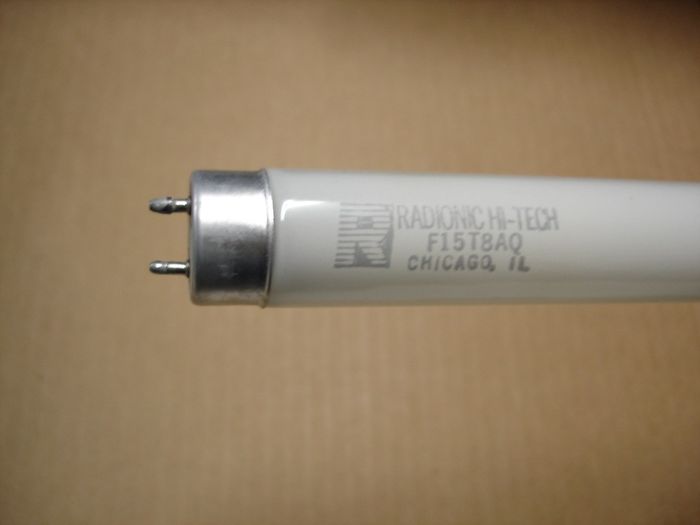 Radionic Hi-Tech F15T8
Here is a Radionic Hi-Tech F15T8 fluorescent aquarium lamp.


Made in: Chicago,Il
Keywords: Lamps
