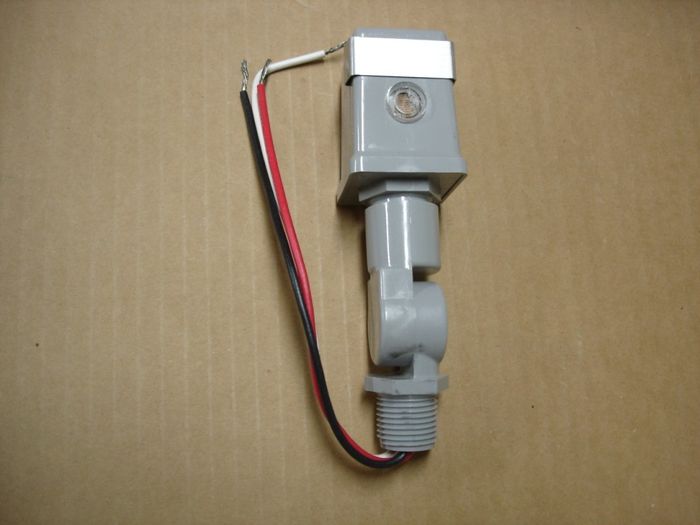 Intermatic Photocontrol
Here is an Intermatic K4221 stem and swivel photocontrol.

Made in: USA
Keywords: Miscellaneous