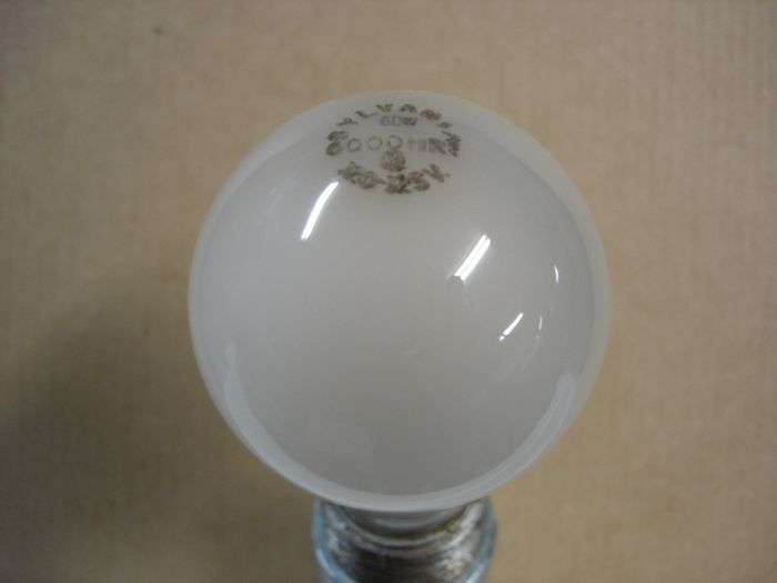 Sylvania 60W
Here's what looks to be an older Sylvania 60W long life incandescent lamp.
Keywords: Lamps