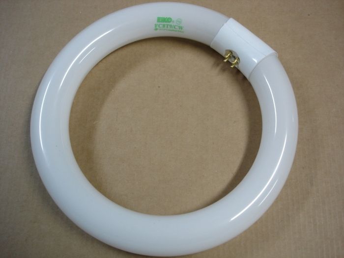 EIKO 22W
Here is an EIKO 22W cool white circline fluorescent lamp.

Made in: China

Manufactured: July 2009
Keywords: Lamps