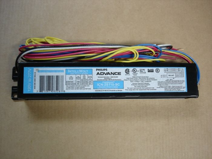 Philips Advance Electronic Ballast
Here is a Philips Advance Intellivolt high output rapid start electronic ballast.

Made in: Mexico
Keywords: Gear