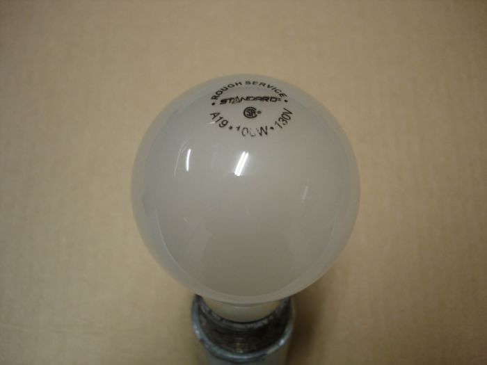 Standard 100W 
Here is a Standard 100W Rough Service incandescent lamp.
Keywords: Lamps