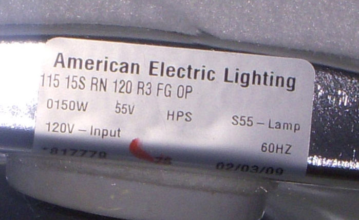 Label.
With the date and all the other information.
Keywords: American_Streetlights