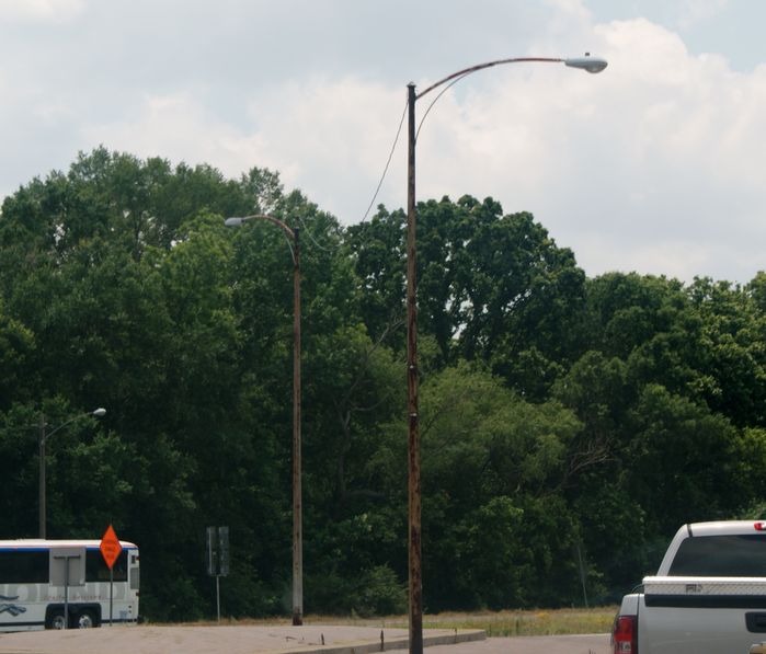 Extremely Rusty Old Poles
ughhhhh....ever heard of repainting every so often?
Keywords: American_Streetlights