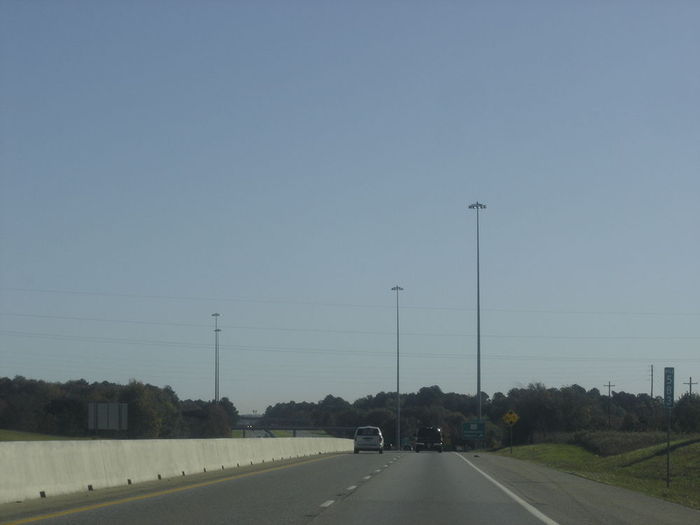 Highmast Poles Sticking out of the Ground
Along Interstate 20. (Mile Marker 583)
Keywords: American_Streetlighting
