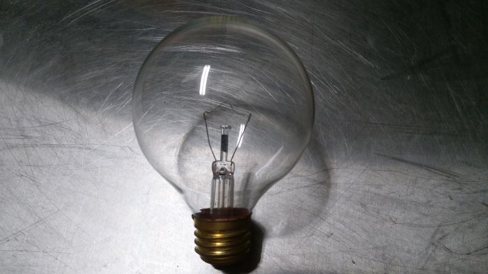 H O 60w G25 incandescent bulb 
Found it in a stash of bulbs in the garage.
Keywords: Lamps