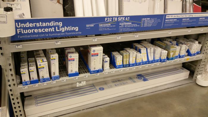 Yep. GE HID bulbs are now at the Lowe's in my area.
No more Sylvania. They went to GE.
Keywords: Lamps