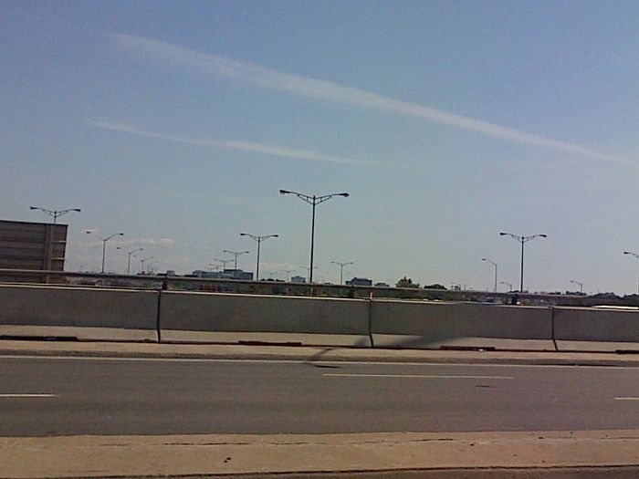 Airport MTO Truss lights 
Some have been replaced with new 125's on tapered e arms 
Keywords: American_Streetlights