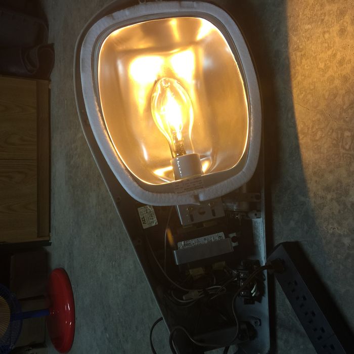 American Electric lighting 150w Turned on 
Keywords: American_Streetlights